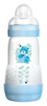 MAM Biberon 1er Age Anti-Colique 260ml Transparent Bleu
